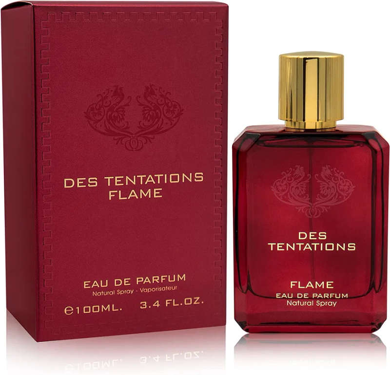 Fragrance World Des Tentations Flame 100 ml Eau De Parfum Fresh scent