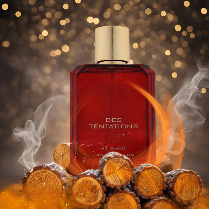 Fragrance World Des Tentations Flame 100 ml Eau De Parfum Fresh scent