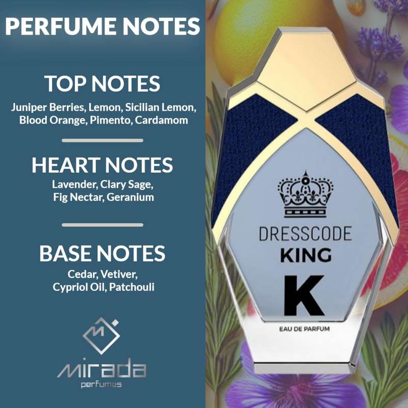 Mirada Dresscode King 85 ml Eau De Parfum Fresh scent