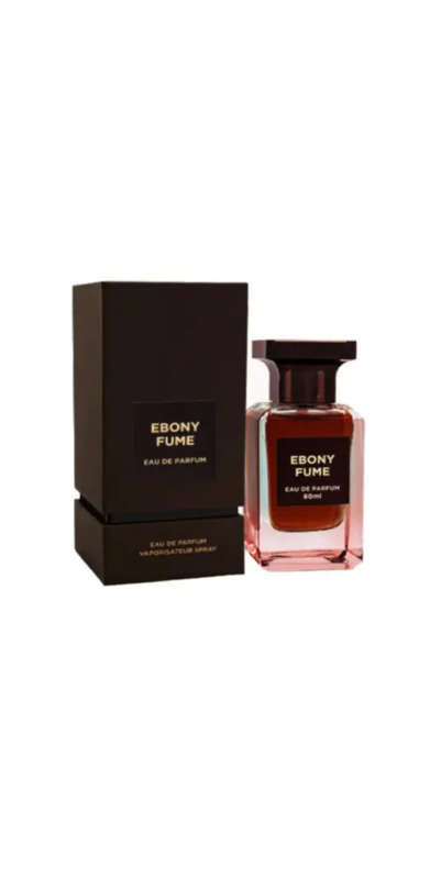 Fragrance World Ebony Fume 80 ml Eau De Parfum Woody scent