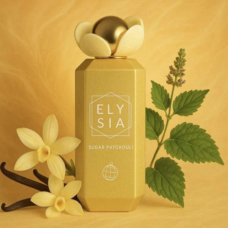 Fragrance World Elysia Sugar Patchouli 100 ml Eau De Parfum Sweet scent
