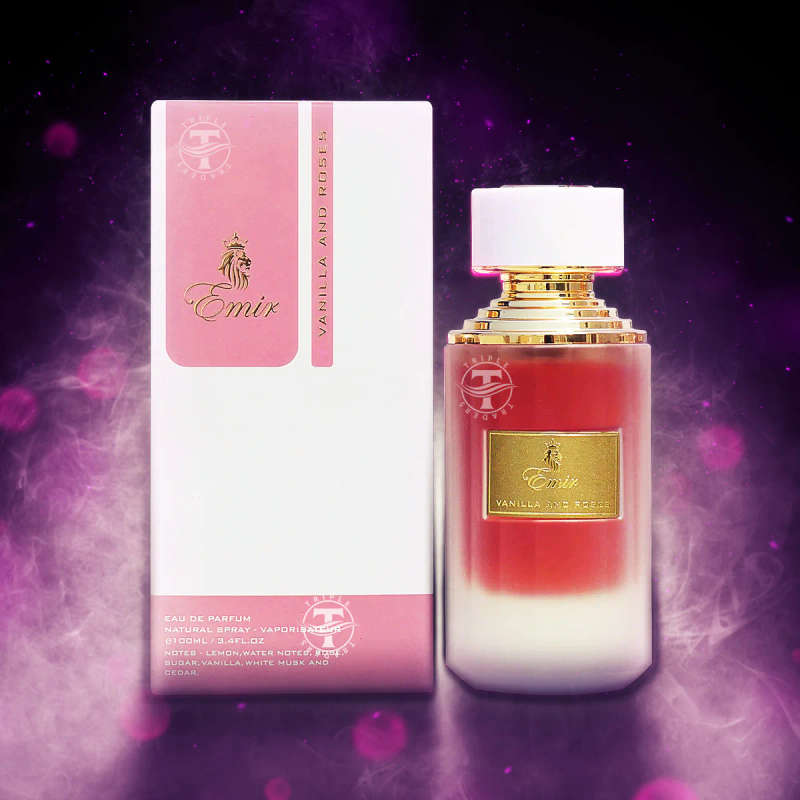 Paris Corner Emir Vanilla and Roses 100 ml Eau De Parfum Floral scent