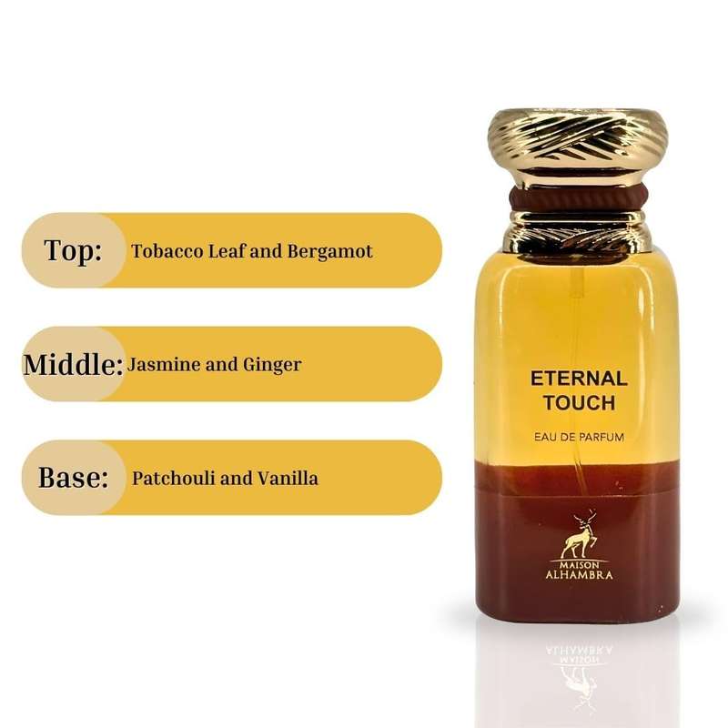 Alhambra Eternal Touch 80 ml Eau De Parfum Tobacco scent