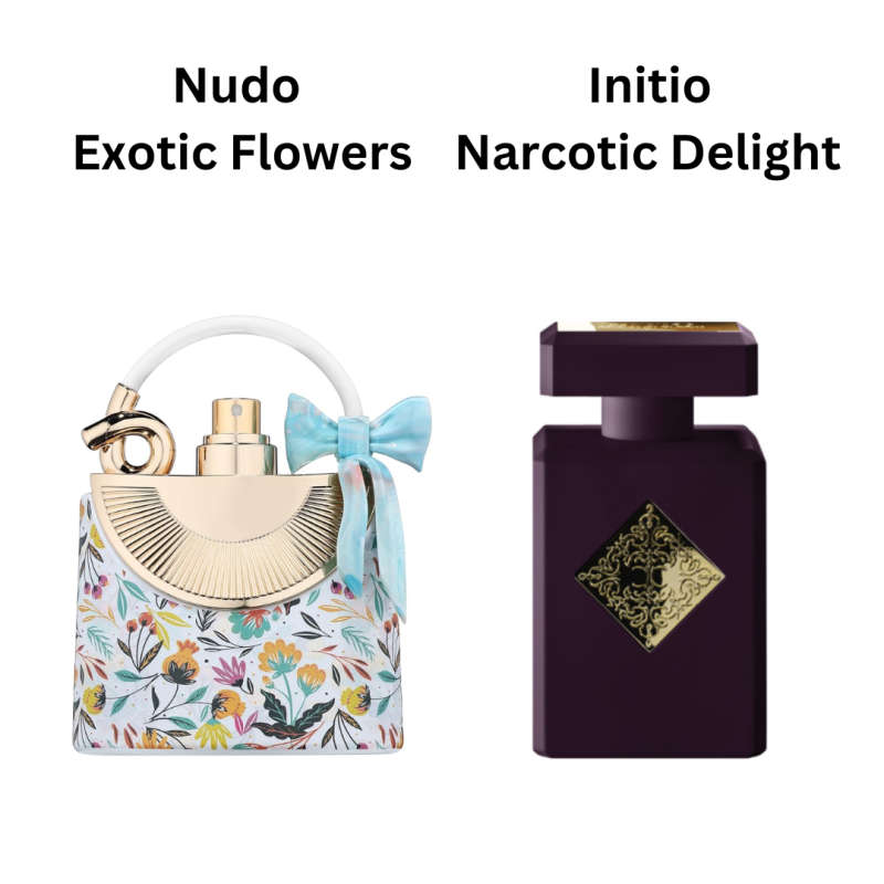Fragrance World NUDO Exotic Flowers 100 ml Eau De Parfum Tobacco Sweet scent