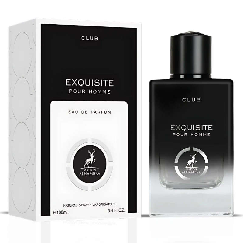 Alhambra Club Exquisite Pour Homme 100 ml Eau De Parfum Fresh scent