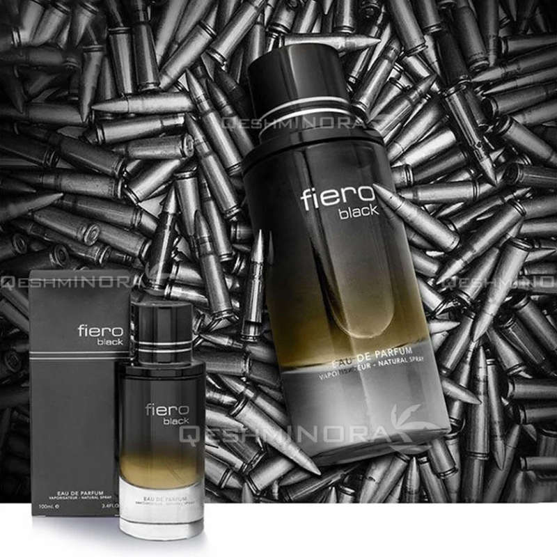 Fragrance World Fiero Black 100 ml Eau De Parfum Tobacco scent