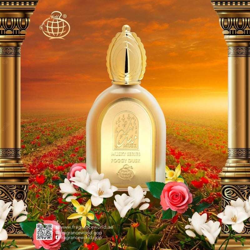 Fragrance World Foggy Dusk 100 ml Eau De Parfum Musky scent