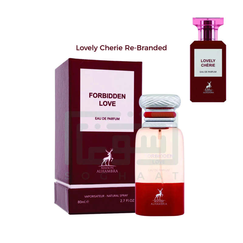 Alhambra Forbidden Love 80 ml Eau De Parfum Fruity scent