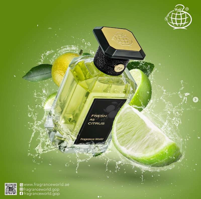 Fragrance World Fresh As Citrus 100 ml Eau De Parfum Fresh scent