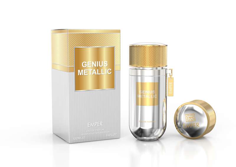Emper Genius Metallic 100 ml Eau De Parfum Woody Sweet scent