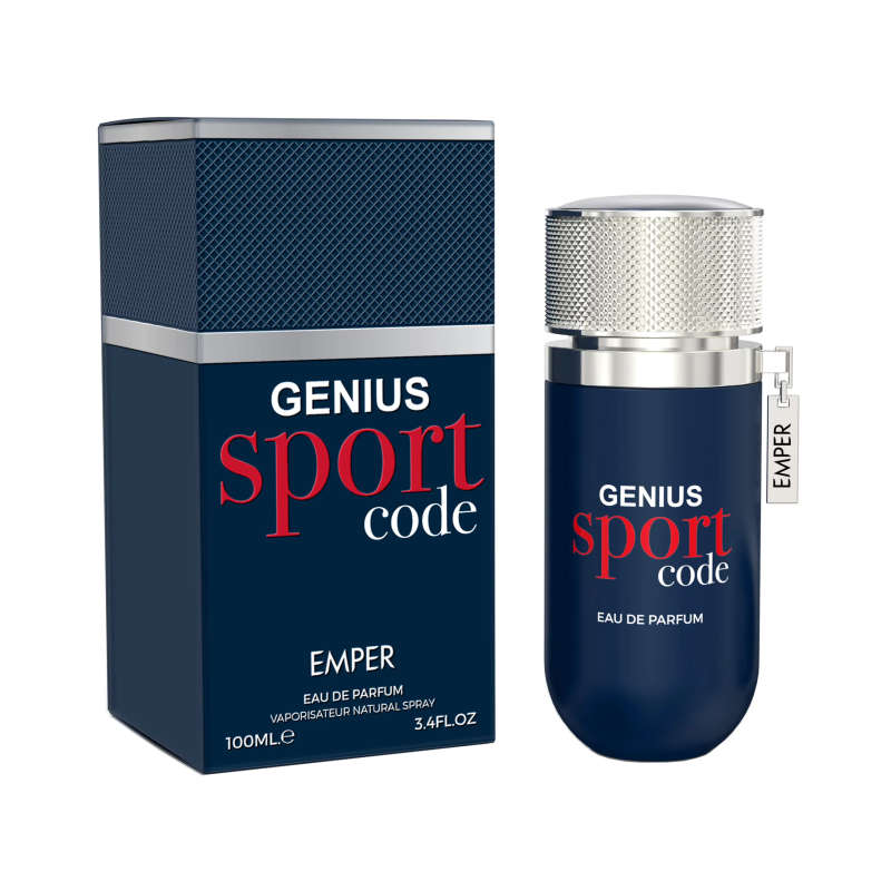 Code Emper Eau 100 Ml Scent Parfum Fresh Genius Sport De