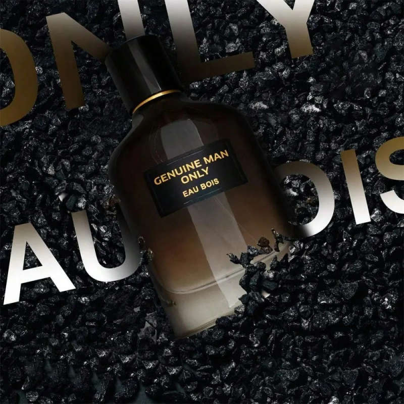 Fragrance World Genuine Man Only Eau Bois 100 ml Eau De Parfum Spicy Woody scent