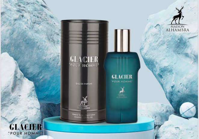 Alhambra Glacier Pour Homme 100 ml Eau De Parfum Sweet scent