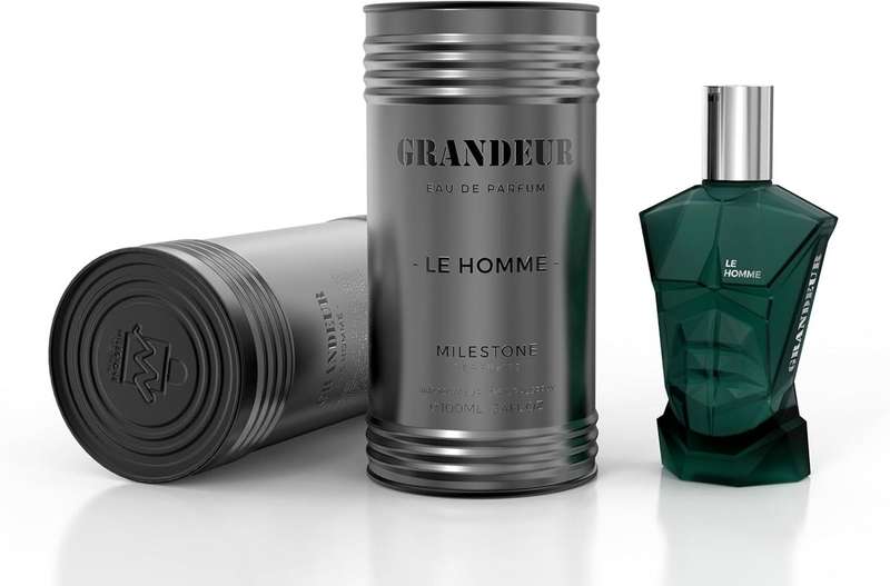 Milestone Perfumes Grandeur Le Homme 100 ml Eau De Parfum Sweet scent