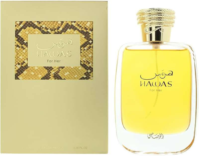 Rasasi Hawas For Her 100 ml Eau De Parfum Woody Sweet scent