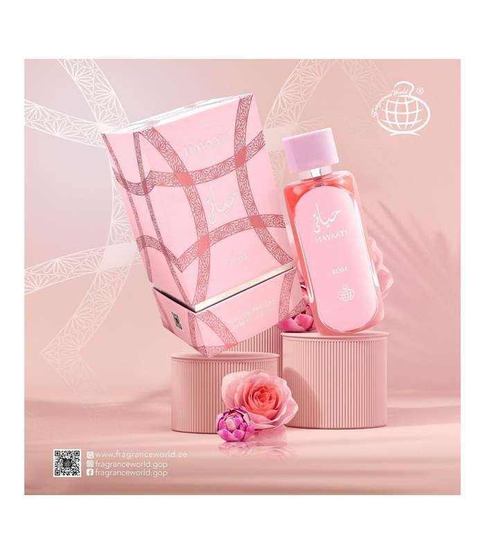 Fragrance World Hayaati Rose 100 ml Eau De Parfum Floral scent
