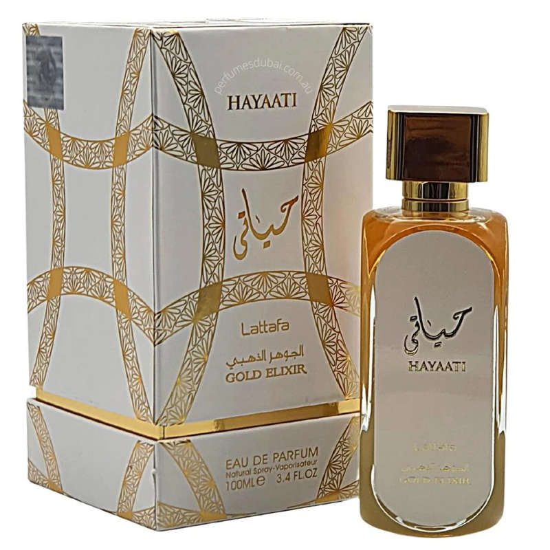 Lattafa Hayaati Gold Elixir 100 ml Eau De Parfum Leather scent