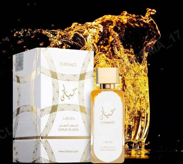 Lattafa Hayaati Gold Elixir 100 ml Eau De Parfum Leather scent
