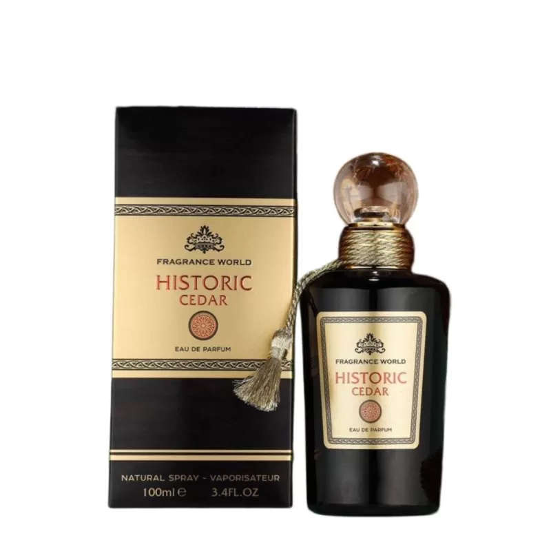 Fragrance World Historic Cedar 100 ml Eau De Parfum Woody scent