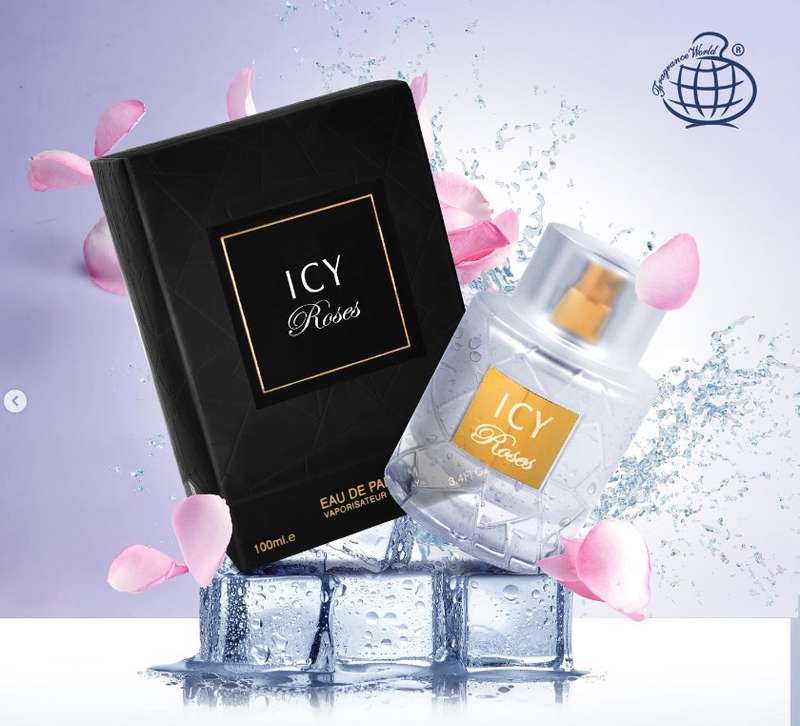 Fragrance World Icy Roses 100 ml Eau De Parfum Fresh scent