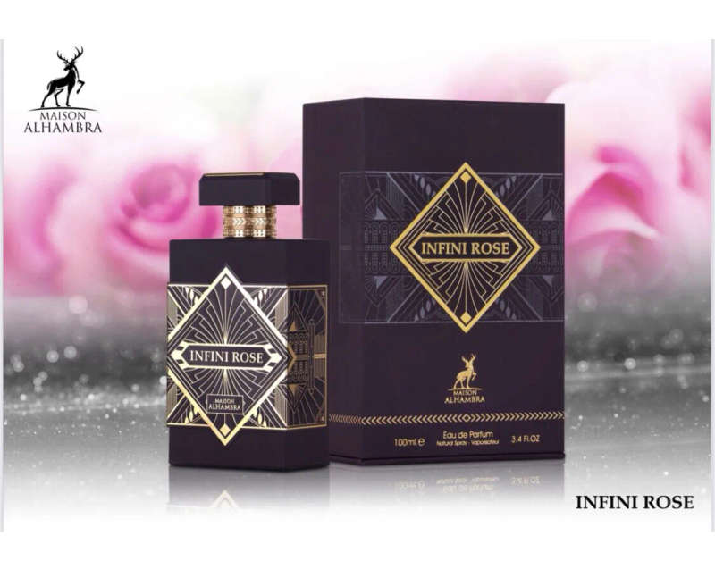 Alhambra Infini Rose 100 ml Eau De Parfum Sweet scent
