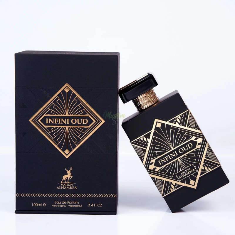 Alhambra Infini Oud 100 ml Eau De Parfum Oud scent
