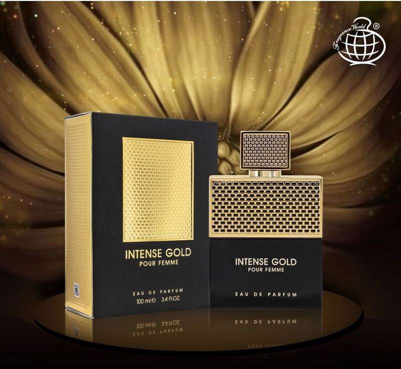 Fragrance World Intense Gold 100 ml Eau De Parfum Sweet scent