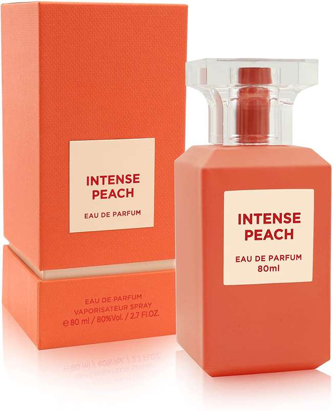 Fragrance World Intense Peach 80 ml Eau De Parfum Sweet scent
