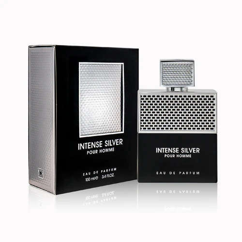 Fragrance World Intense Silver 100 ml Eau De Parfum Fresh scent