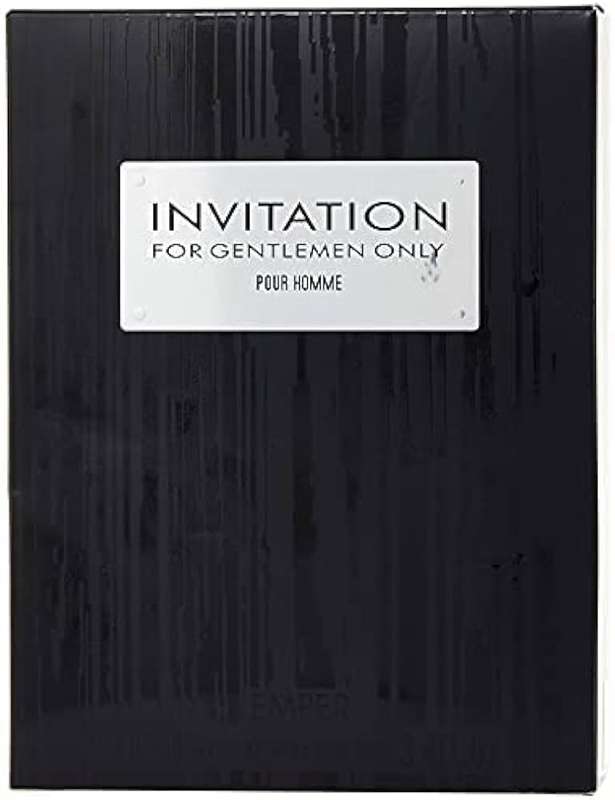 De Emper Aromatic Gentelmen Parfum Eau For Only Invitation Ml 100 Scent