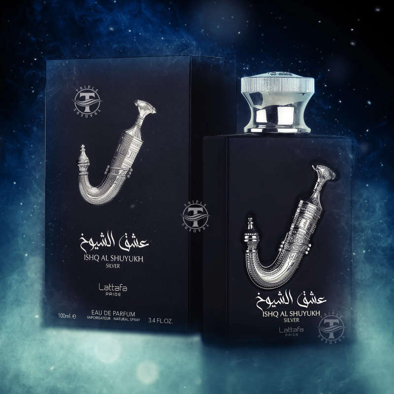 Lattafa Ishq Al Shuyukh Silver 100 ml Eau De Parfum Sweet scent