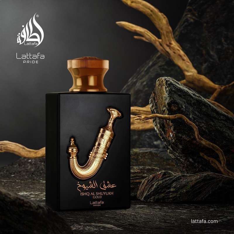 Lattafa Ishq Al Shuyukh Gold 100 ml Eau De Parfum Leather scent