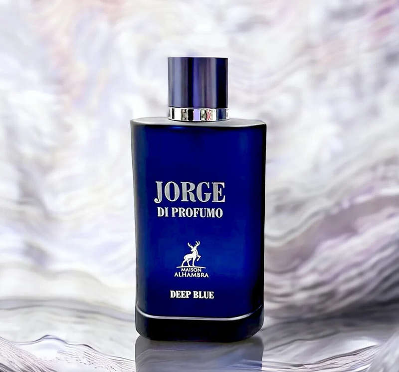 Alhambra Jorge Di Profumo Deep Blue 100 ml Eau De Parfum Fresh scent