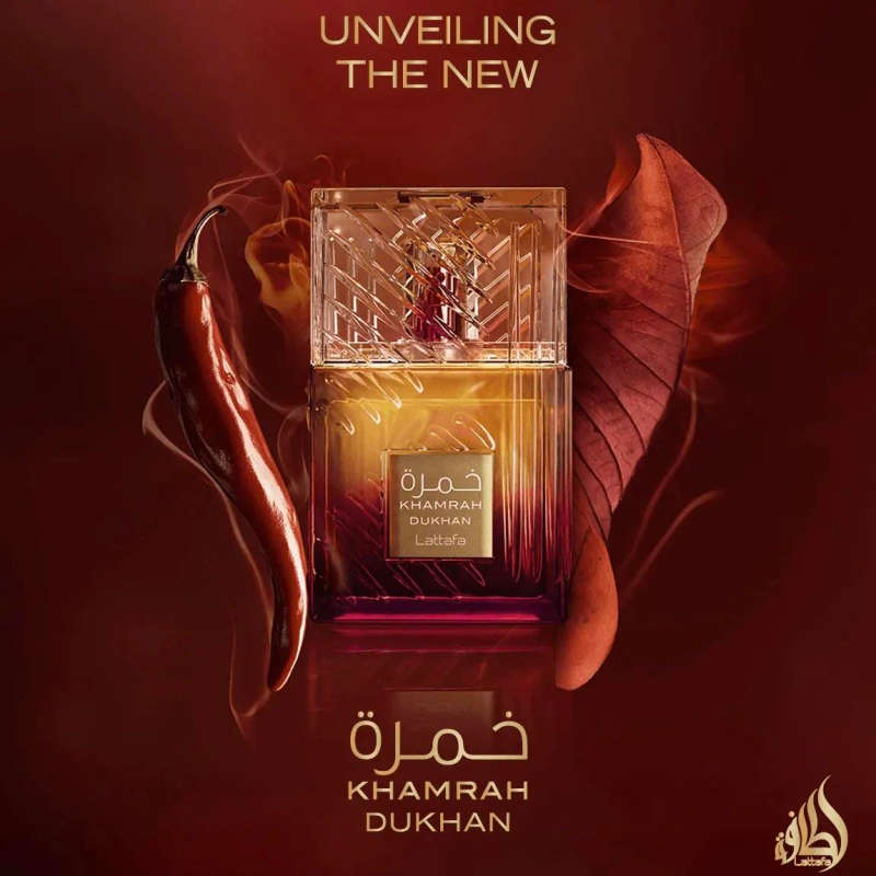 Lattafa Khamrah Dukhan 100 ml Eau De Parfum Amber Spicy scent
