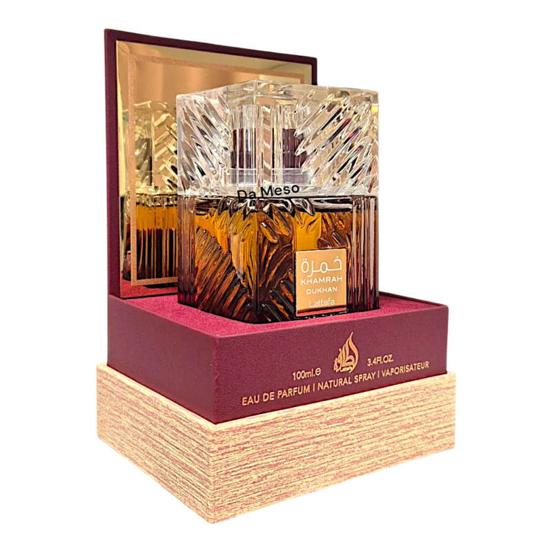 Lattafa Khamrah Dukhan 100 ml Eau De Parfum Amber Spicy scent