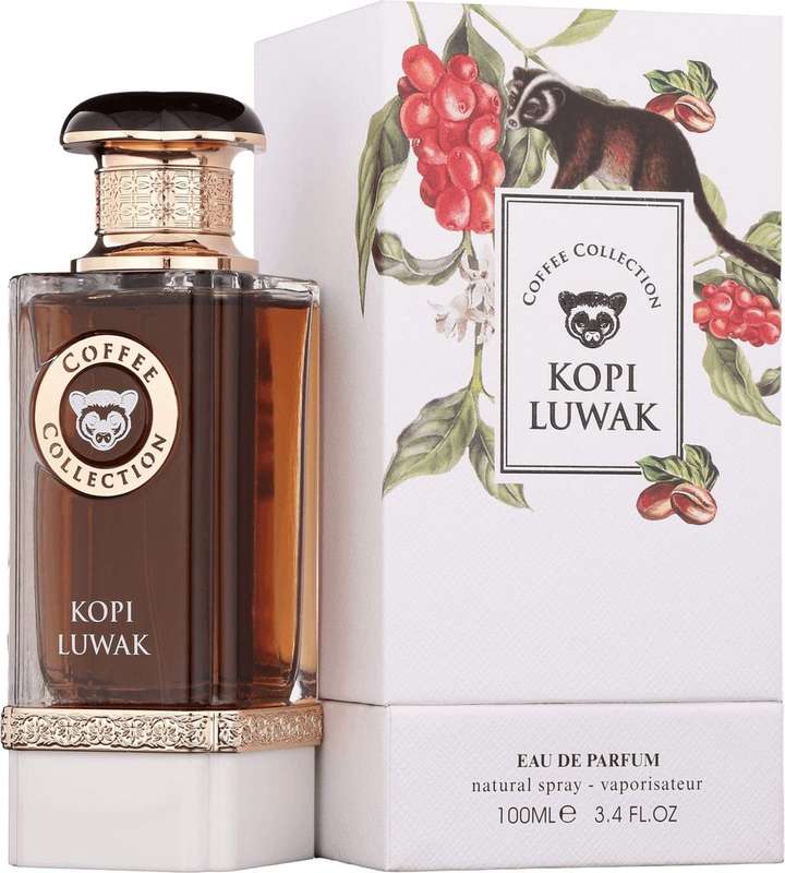 Fragrance World Coffee Collection Kopi Luwak 100 ml Eau De Parfum Floral Spicy scent