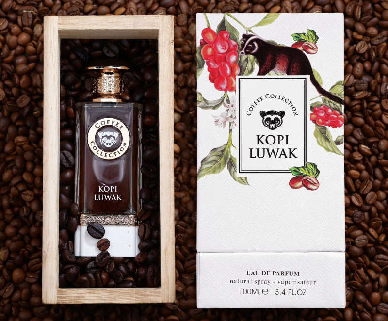 Fragrance World Coffee Collection Kopi Luwak 100 ml Eau De Parfum Floral Spicy scent