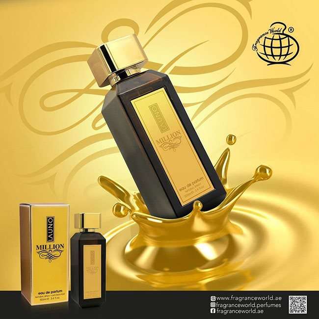 Fragrance World La Uno Million 100 ml Eau De Parfum Sweet scent