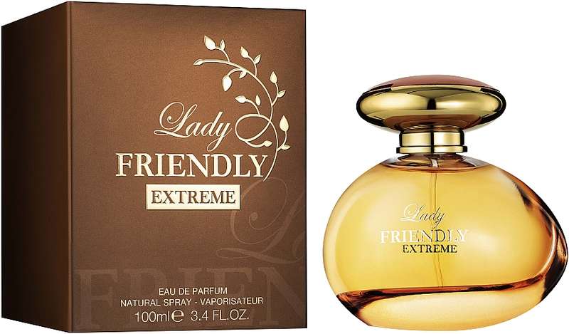 Fragrance World Lady Friendly Extreme 100 ml Eau De Parfum Sweet scent