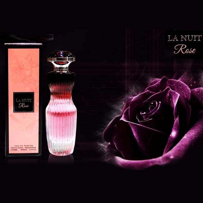 Fragrance World La Nuit Rose 100 ml Eau De Parfum Floral scent