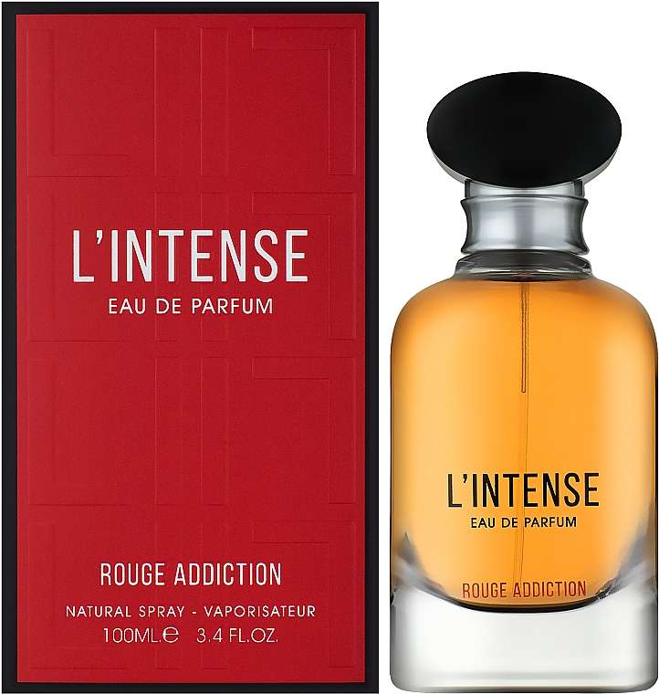 Alhambra L'Intense Rouge Addiction 100 ml Eau De Parfum Spicy scent