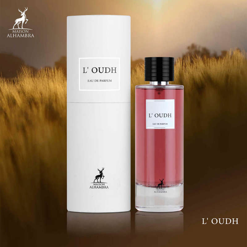 Alhambra L'Oud 100 ml Eau De Parfum Oud scent