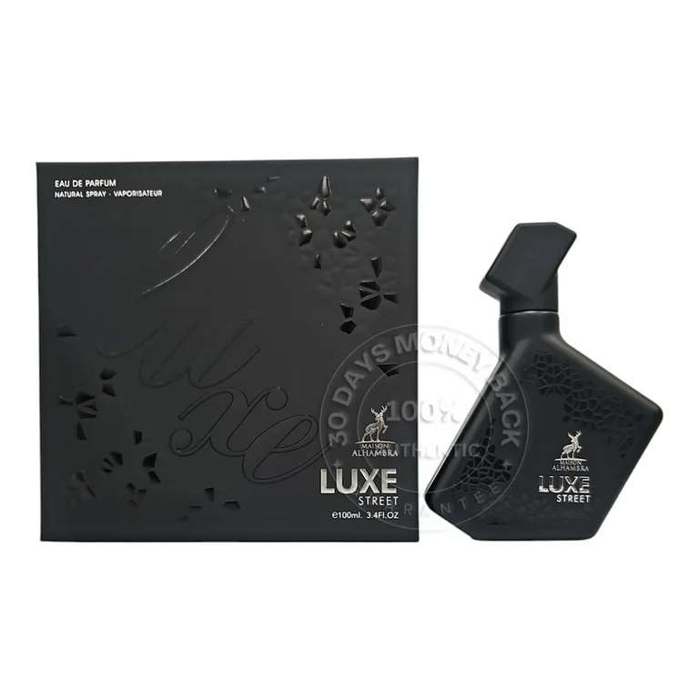 Alhambra Luxe Street 100 ml Eau De Parfum Woody Fresh scent