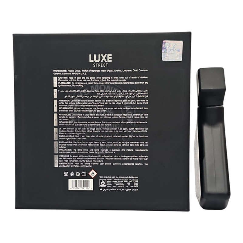Alhambra Luxe Street 100 ml Eau De Parfum Woody Fresh scent