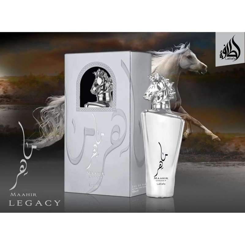 Lattafa Maahir Legacy 100 ml Eau De Parfum Fresh scent