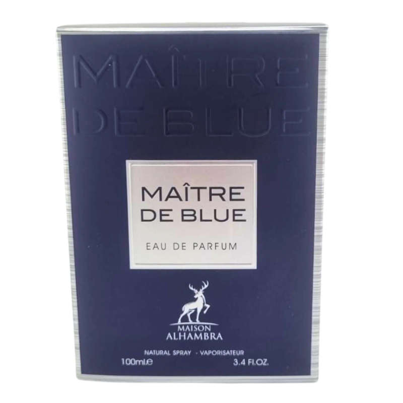 Alhambra Maitre De Blue 100 ml Eau De Parfum Fresh Woody scent