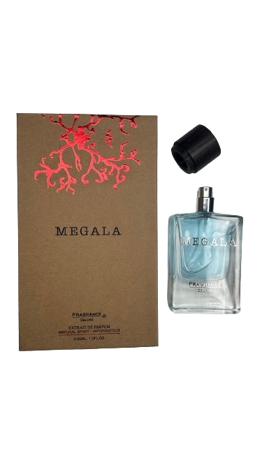Fragrance Deluxe Megala 50 ml Eau De Parfum Musky Fresh scent