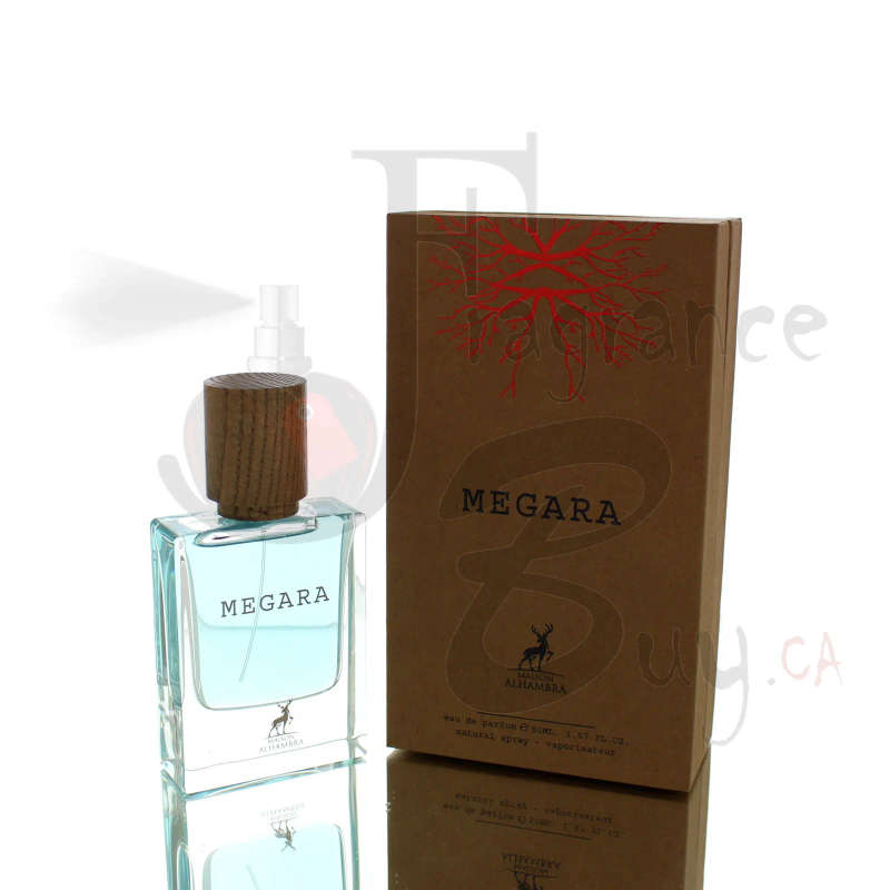 Alhambra Megara 50 ml Eau De Parfum Aromatic Aquatic scent