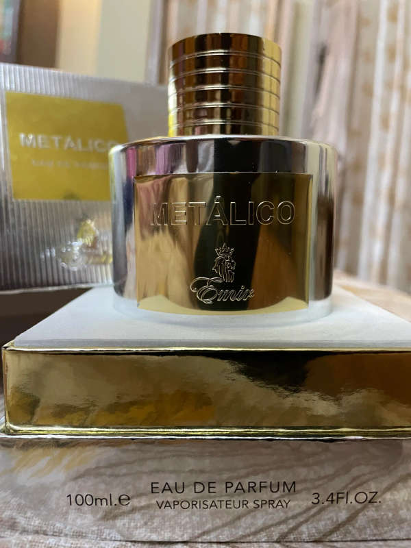 Metalico De Scent Ml 100 Fresh Eau Parfum Paris Emir Corner