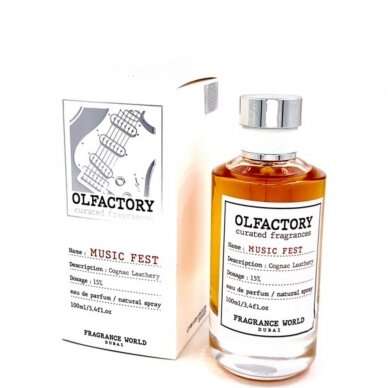 Fragrance World Music Fest 100 ml Eau De Parfum Smoky Sweet scent